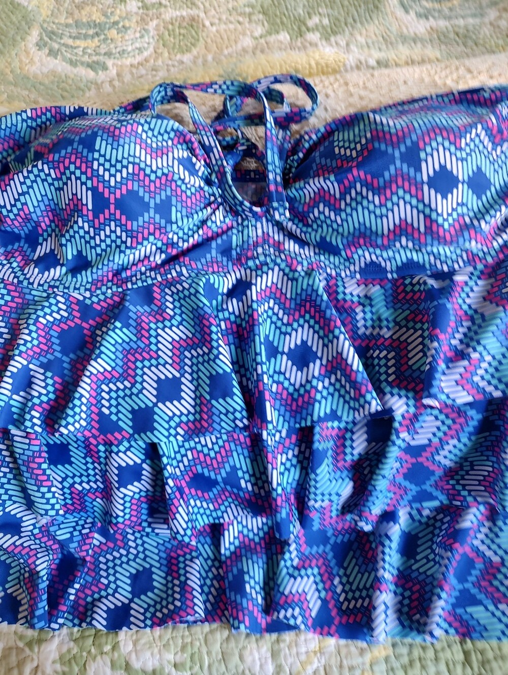 Catalina Tankini Top/Danskin Swim Shorts